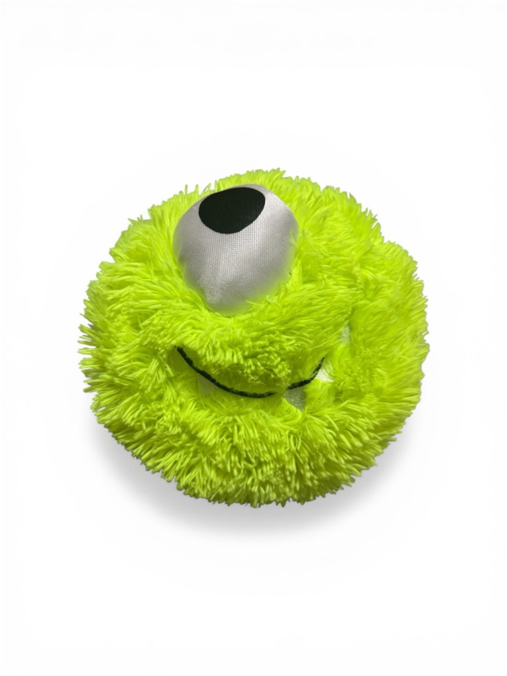 Plush One-Eyed Monster Plush - Neon Lime Green